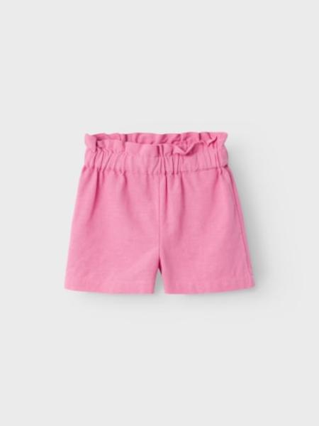 Name it Mini Leinenshorts pink