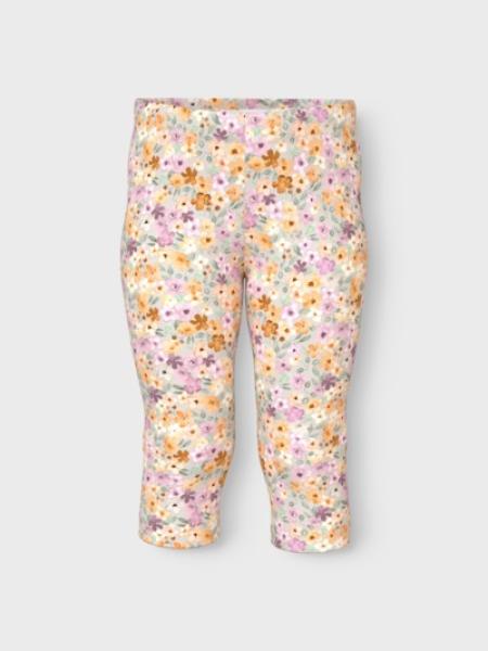 Name it Mini Capri-Leggings mit Blumenmuster