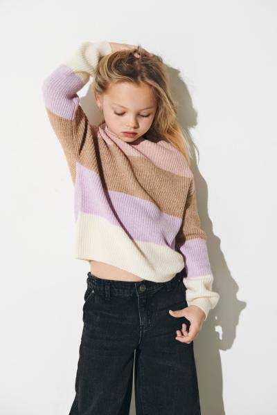 Kids ONLY Strickpullover mit Blockstreifen