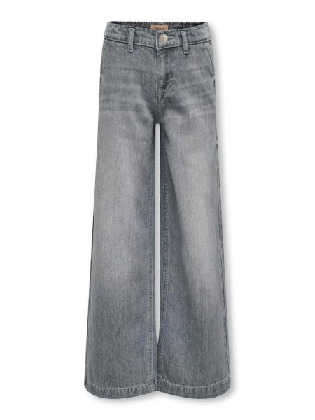 Kids Only Comet Wide Leg Jeans grey