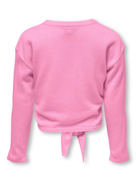 Kids ONLY Feinstrick Knotenshirt pink