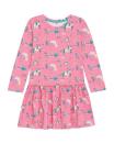 Danamade Mini Kleid Demilia Einhornmuster rosa